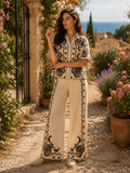 26303 Elegante set met borduursels
