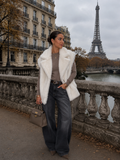 Faux Fur Bodywarmer - Off white