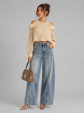 Elli white Créme Blouse