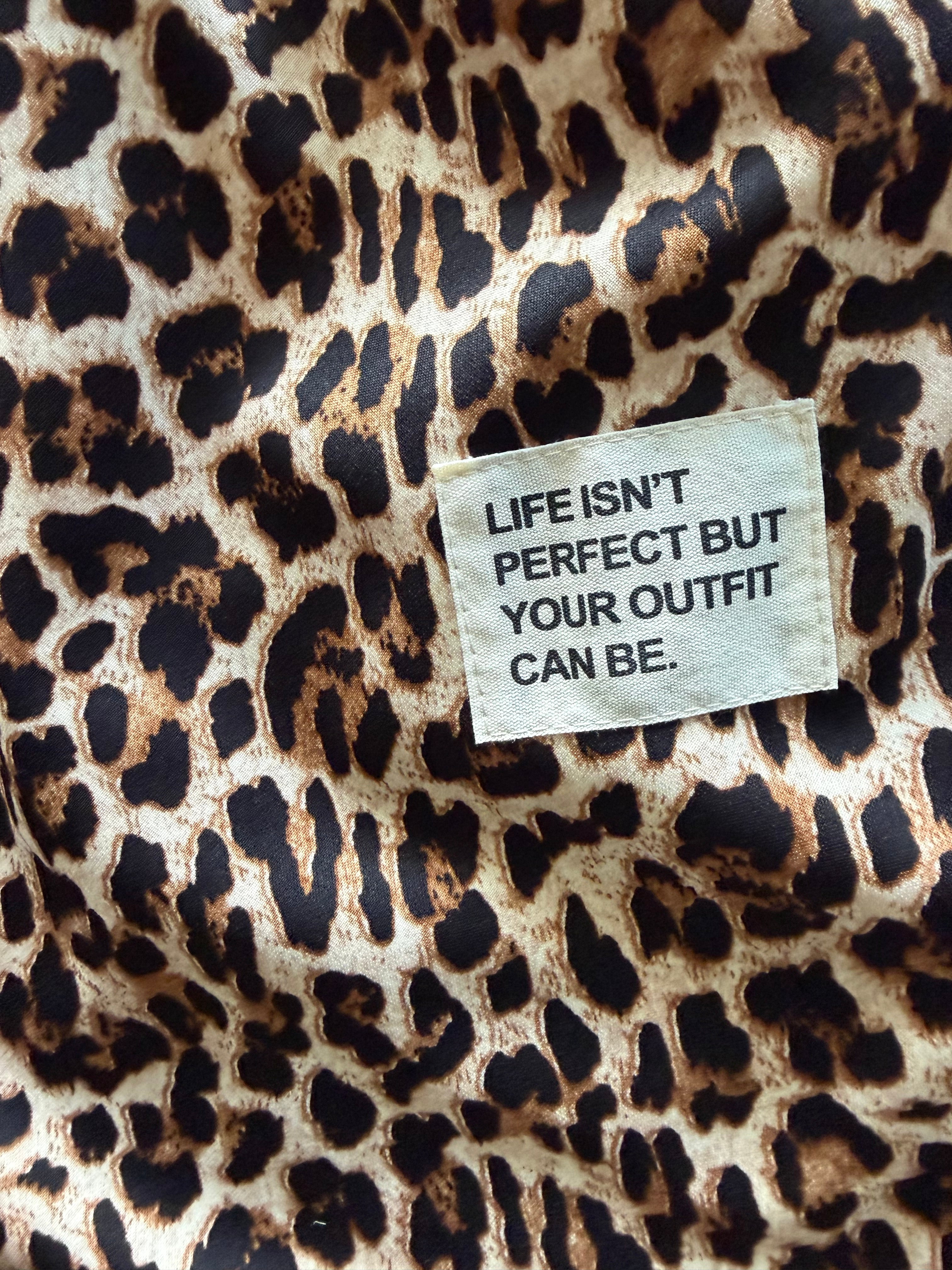 Leopard lichtbruin Comfy Set