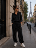 Luxe Casual 2 delige set Zwart