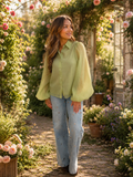 Elli white Luna Mint Blouse