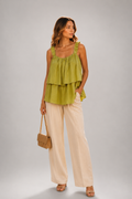 Top Julie - Limegroen