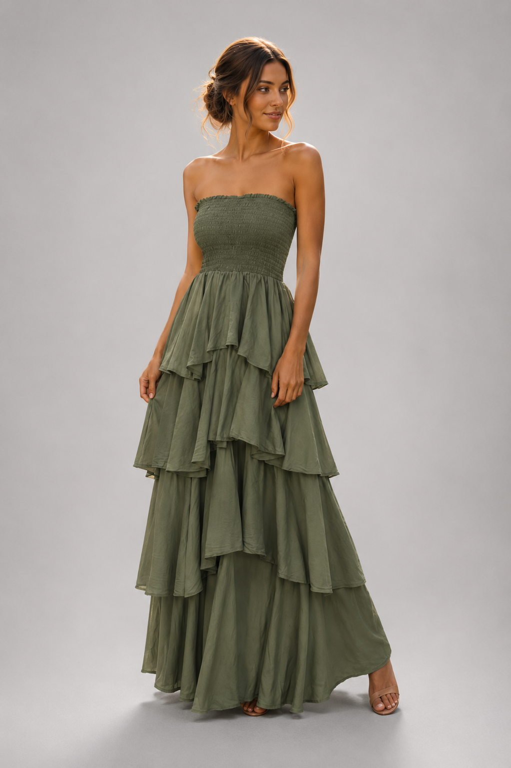 Maxi jurk Groen - One-size