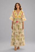 Golden Days Midi Jurk — S/M