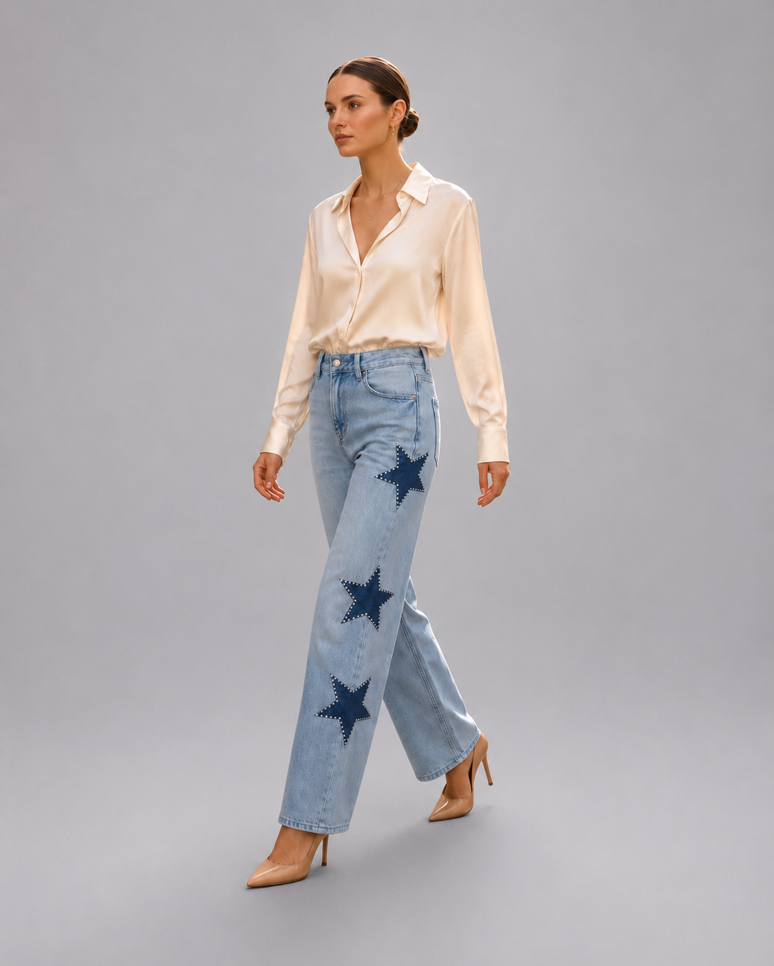 Star Denim Jeans - lichtblauw