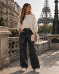 Queen Hearts Jeans Zwart