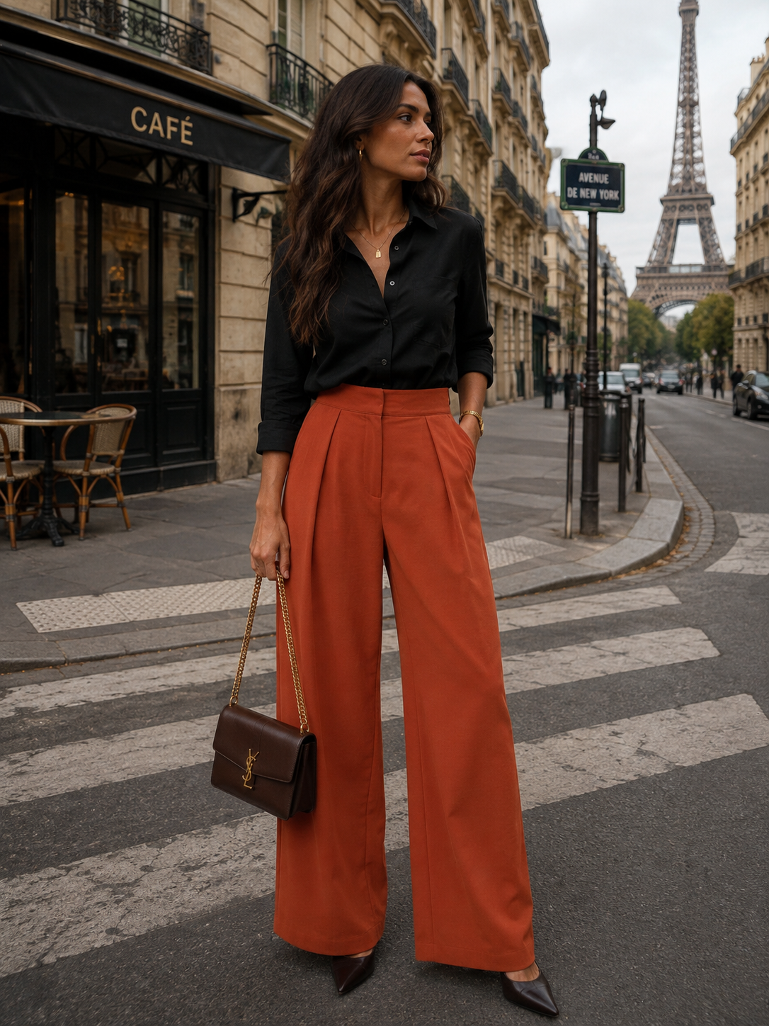 Pantalon - Terracotta